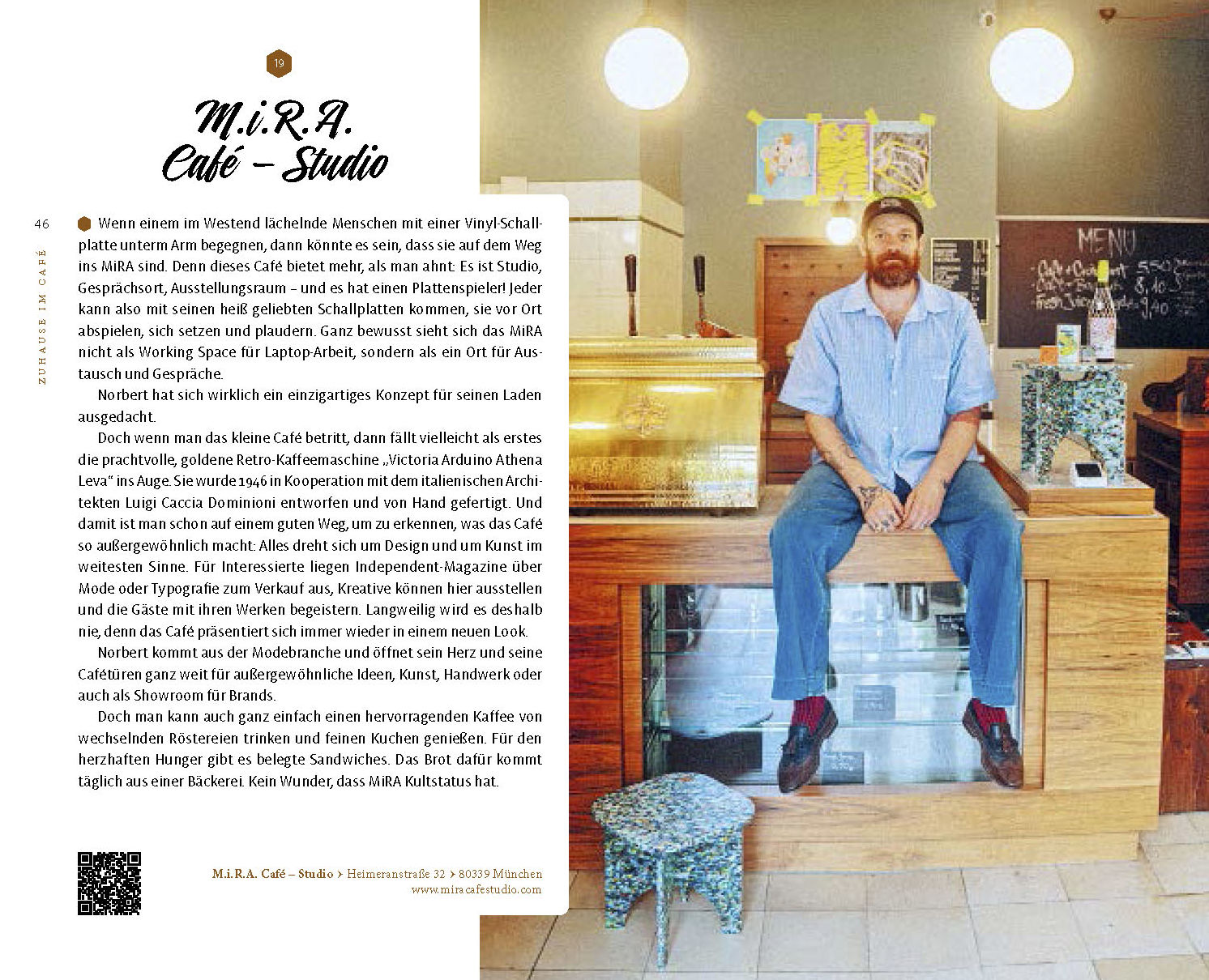 Leseprobe von 'Zuhause im Café - der Guide' Seite 46 und 47